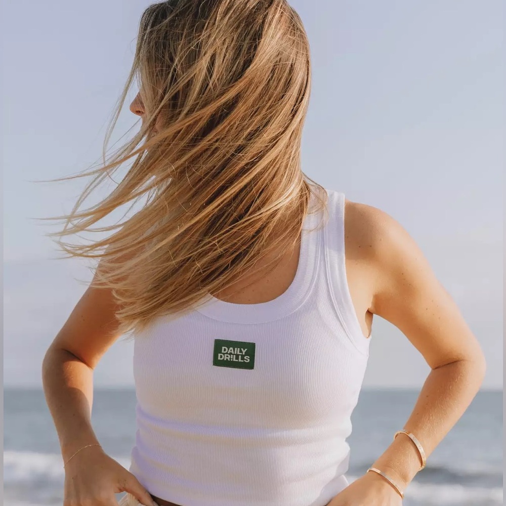 Daily Drills logo tank size XS